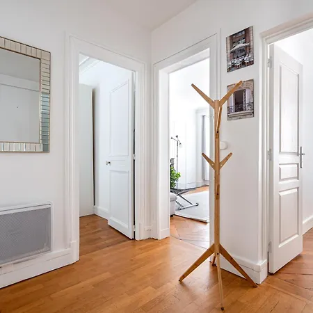 Big 2br Arc De Triomphe 4-6p Apartmán