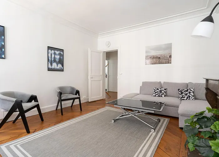 Big 2br Arc De Triomphe 4-6p Apartament