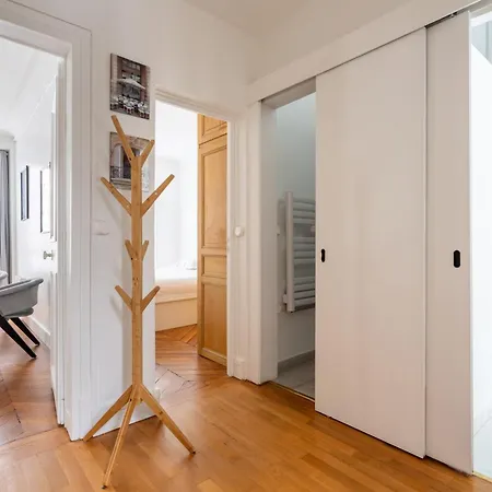 Big 2br Arc De Triomphe 4-6p Apartamento