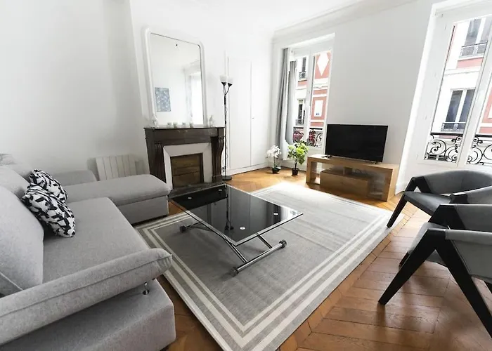 شقة Big 2br Arc De Triomphe 4-6p باريس